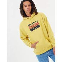 Brixton Mantle Hoodie "Washed Yellow"