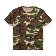 Brixton Basic S/S Pocket Tee "Camo" (Premium Fit)