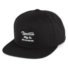 Brixton Wheeler Snapback "Black"