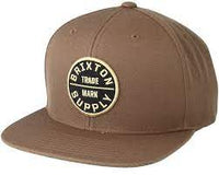 Brixton Oath lll Snapback "Dark Khaki"