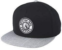 Brixton Rival Snapback "Black/Heather Grey"