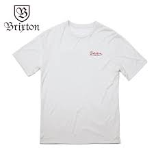 Brixton Dune S/S Tee "White" (Premium Fit)