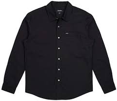 Brixton Charter Oxford L/S Shirt "Black"
