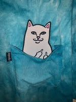 Ripndip Lord Nermal Pocket tee "Acid Blue Washed"